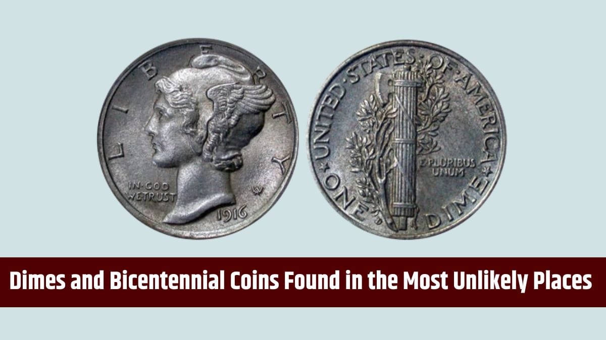 3 Rare Dimes and Bicentennial Coins Found in the Most Unlikely Places – Worth $35 Million