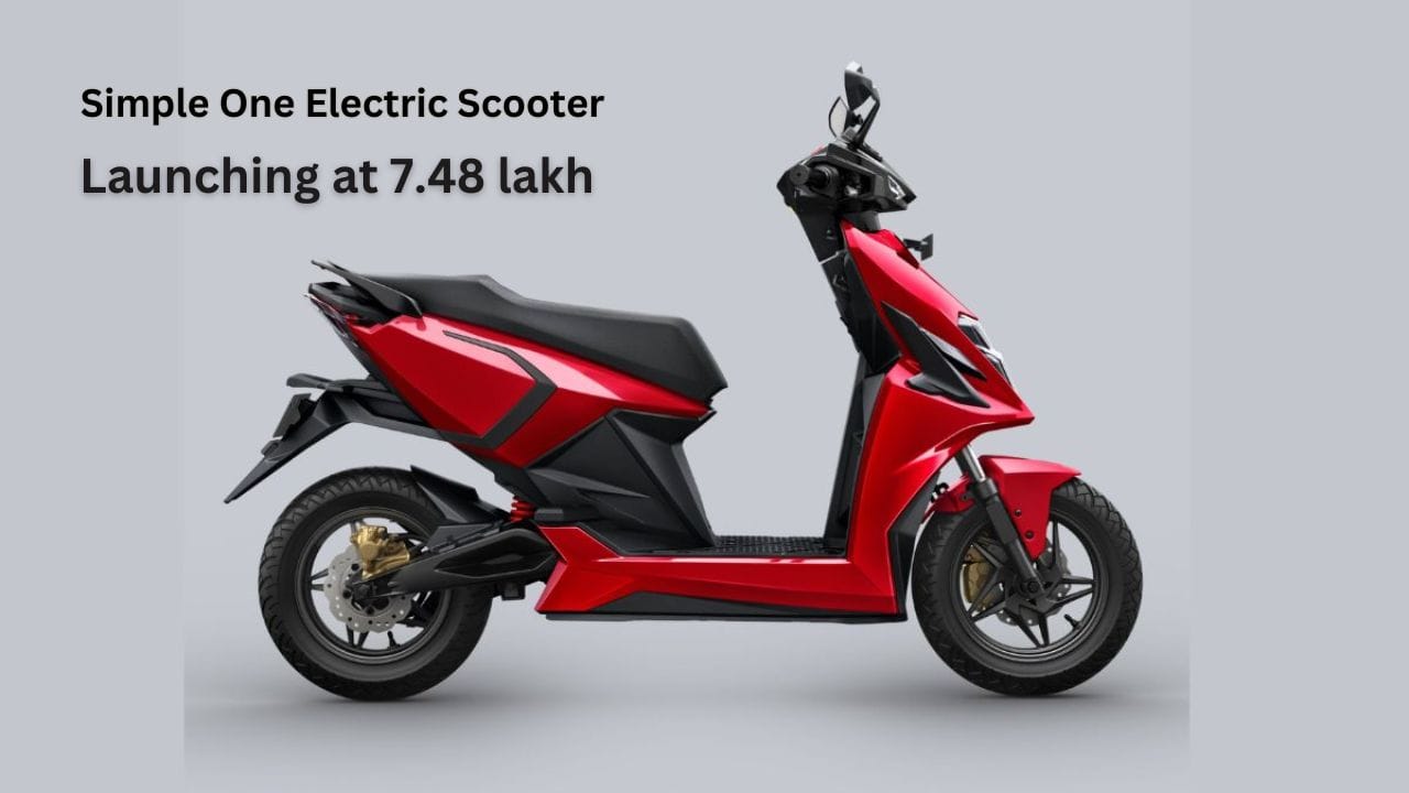Simple One Electric Scooter