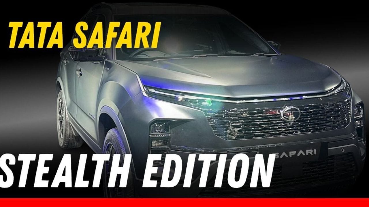 Tata Safari Stealth Edition