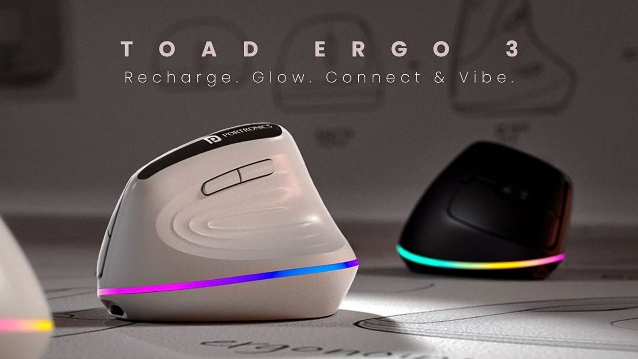 Portronics Toad Ergo 3